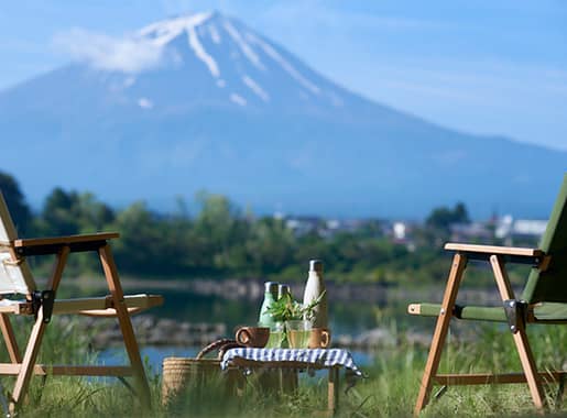 【Kawaguchiko Deserted Island Canoe Tour】  