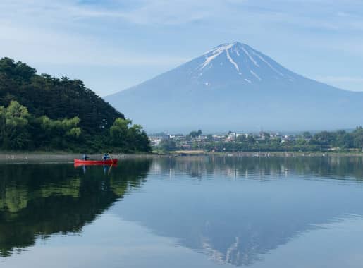 【河口湖清晨泛舟之旅】